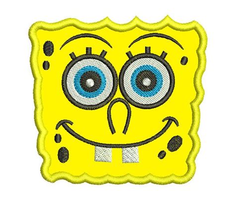 Spongebob Embroidery Designs Embroidery