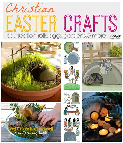 Christian Easter Crafts - Resurrection Eggs, Gardens and Rolls