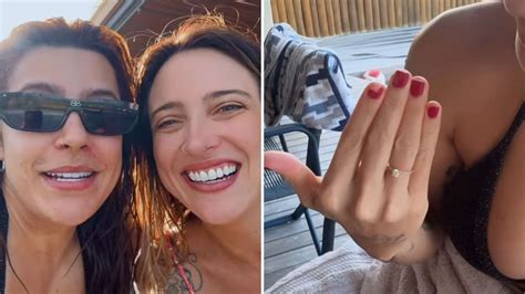 Lauana Prado E Marido - Cantora Lauana prado fica noiva de modelo famosa; veja o beijo das duas