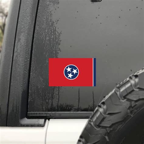 Tennessee State Flag Decal Stickers Official State Flag of | Etsy