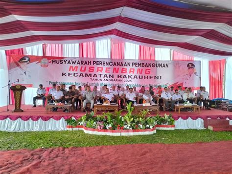 Musrenbang RKPD Kecamatan Bakauheni Tahun 2025 Dinas Perikanan Kab