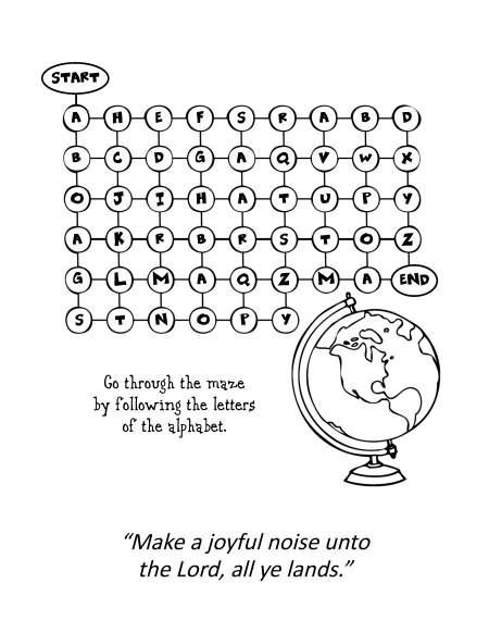 Make A Joyful Noise Coloring Page