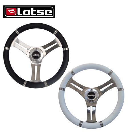 Volante N Utico Lotse H O Preto Branco W Audio