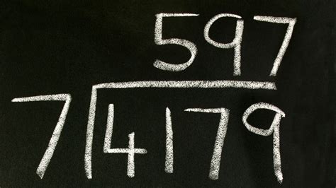 How To Do Long Division Step By Step Instructions Howstuffworks