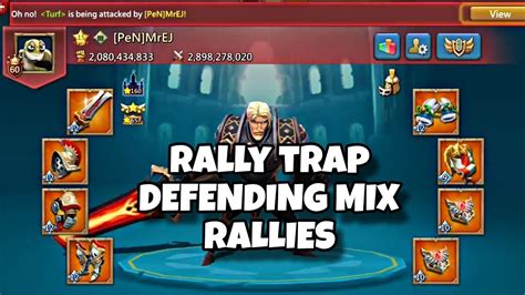 MEGA RALLY TRAP VS MIX RALLIES Lordsmobile Rallytraplordsmobile