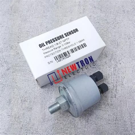 Jual Sensor Tekanan Oli Switch Oli Vdo Bar Pins Drat Mm Shopee