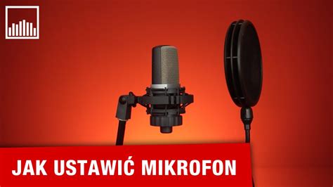 Nagrywanie wokalu Jak ustawić mikrofon LiveActTV YouTube