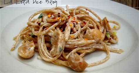 spaguetti en crema de cebollin la lola dice