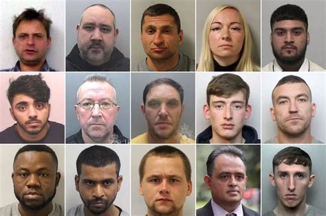 27 Of The Most Notorious Criminals Jailed In The Uk Last Month