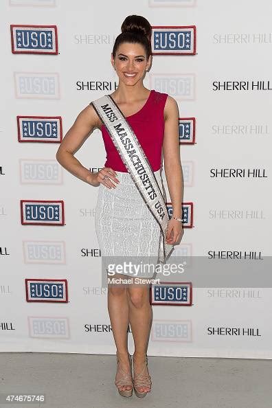 Miss Massachusetts Usa 2015 Polikseni Manxhari Attends Uso Operation News Photo Getty Images