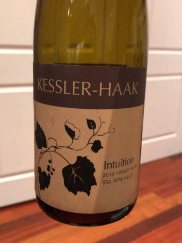 Kessler Haak Intuition Pinot Noir Vivino US