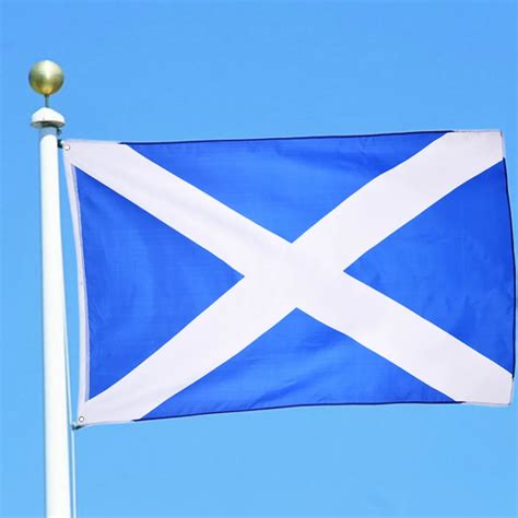 FS10 Scotland Flag Polyester Hanging National Country Flag Banner for ...