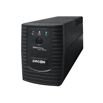 ZIRCON UPS 1000VA 500W Smooth L Black OfficeMate