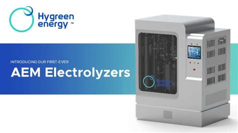 Hygreen Energy Launches New Aem Electrolyzer Systems