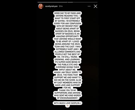 Scotty Is Officially Leaving Baddies Rbaddiessouth