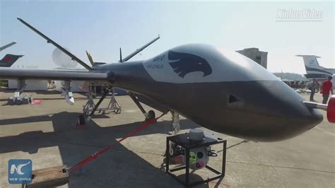 China S Wing Loong I D Drone Unveiled At Airshow In Zhuhai YouTube