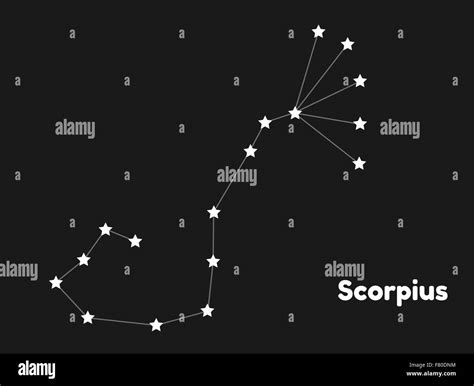 Constellation Scorpius Stock Vector Image And Art Alamy