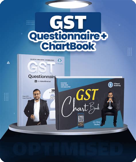 Ca Final Gst Chart Book Set By Ca Vishal Bhattad