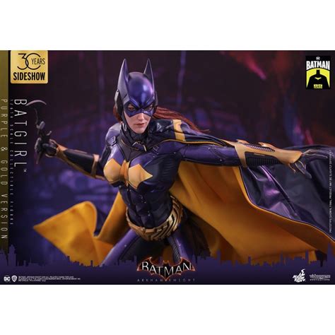 Batgirl Hot Toys VGM Purple And Gold Batman Arkham Knight