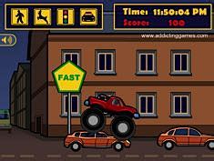 MONSTER TRUCK Gra Online Gry POMU