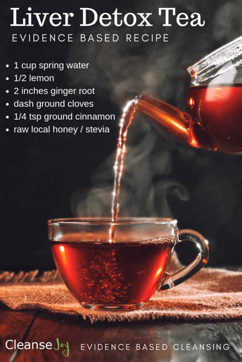 Liver Detox Tea Best Tea For Liver Cleanse You Can Make At Home