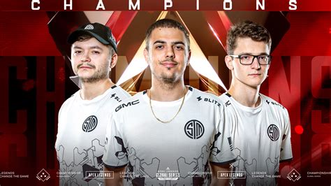 【apex世界大会】algs Year 3 チャンピオンシップの優勝チームは「tsm」！！→3連続チャンピオン獲得で世界王者に輝く エー