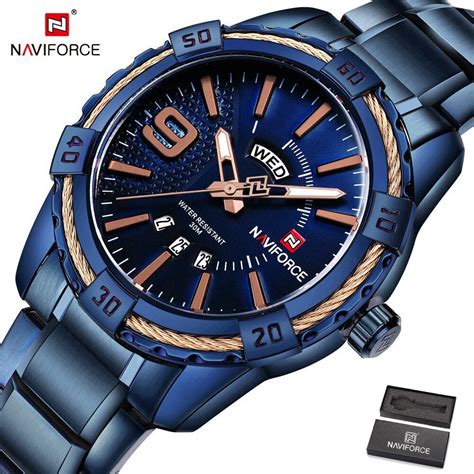 Naviforce Nf Top Luxury Brand Watch Fashion Sports Men Quartz