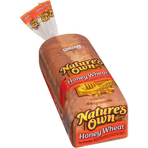 Nature S Own Honey Wheat Nutrition Label Labels Database