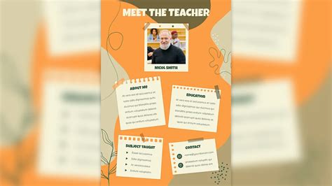 Free Meet Your Teacher Template For Google Slides Slidekit