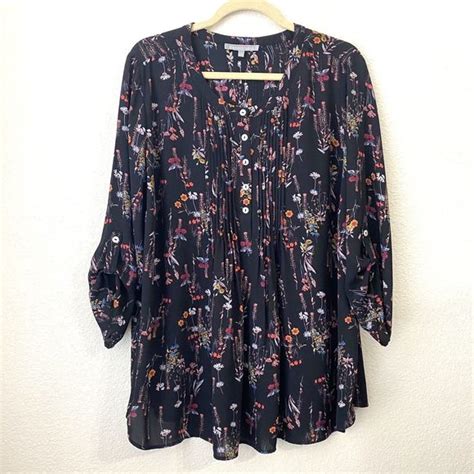 Daniel Rainn Tops Daniel Rainn Blouse Top Womens 2x Floral Peasant