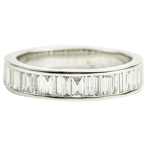 diamond baguette wedding band 4