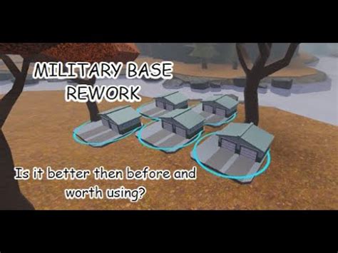 Military Base Rework Is It Worth Using Now Tower Defence Simulator