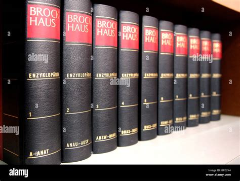 Brockhaus Lexikon, Brockhaus encyclopedia, at the Frankfurter Buchmesse ...