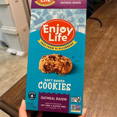 Enjoy Life Soft Baked Cookies Oatmeal Raisin Reviews Abillion