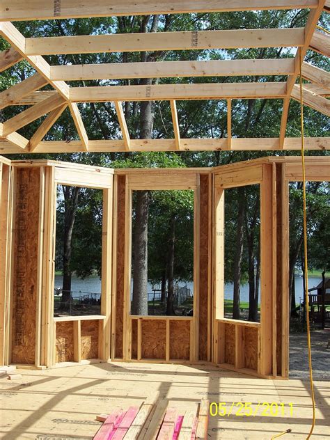 Building Our Oak Haven Dreamhouse Ceiling Joist Construction Continues
