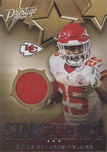 2021 Panini Prestige Stars Of The NFL SN CEH Clyde Edwards Helaire