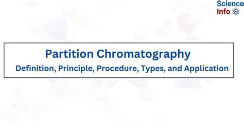 Partition Chromatography: Definition, Principle, Procedure, Types ...