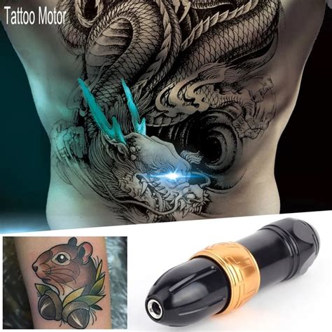 Professional Tattoo Pen Motor Rocket Shape Motor Permanent Rotary