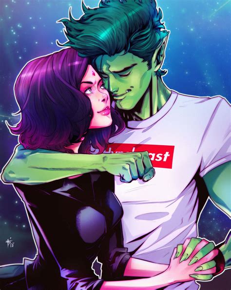 Raven And Beast Boy Wallpapers - Wallpaper Cave