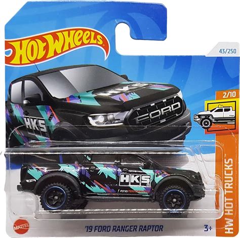 Hot Wheels 19 Ford Ranger Raptor HW Hot Trucks 2 10 HTC29 Short Card HKS Design