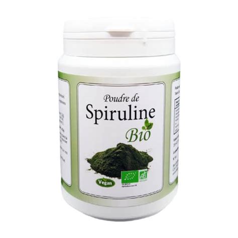 Spiruline Bio En Poudre Bo Te De G Bio Gestion