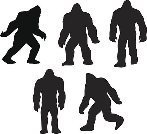 124 Bigfoot High Res Illustrations Getty Images Bigfoot Art