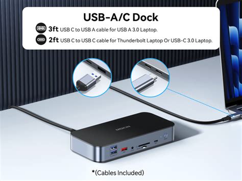 Mokin 15 In 1 Displaylink Docking Station Dual Monitor