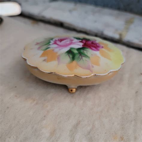 Vintage Lefton Lefton Vintage China Handpainted Lefton Roses