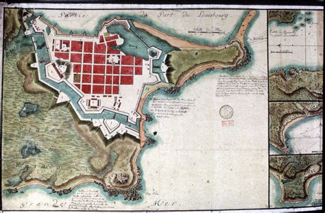 1758: Fortress of Louisbourg Maps and Plans