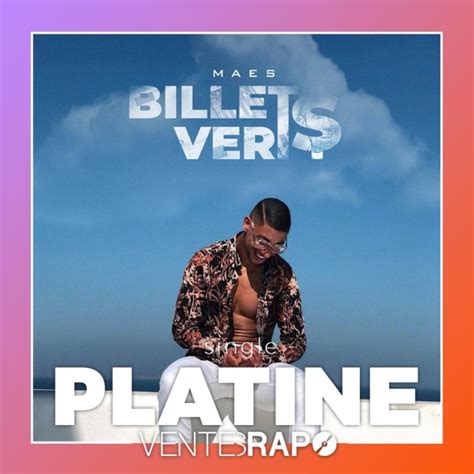 Maes Est Certifi Single De Platine Avec Billets Verts