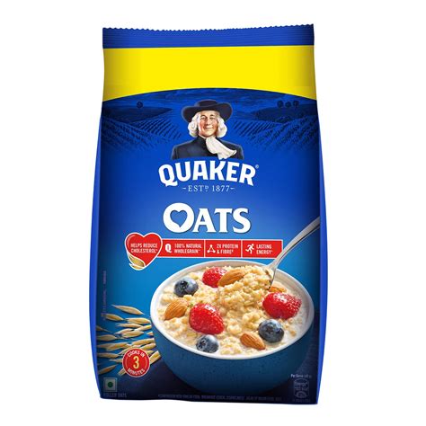 Quaker Oats 1kg Rolled Oats Natural Wholegrain Nutritious Breakfast