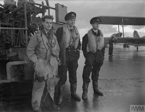 Fleet Air Arm Pilots And Observers January On Board Hms