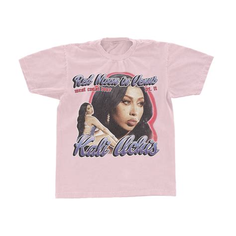 Rmiv West Coast Tour Pink T Shirt Kali Uchis Official Store