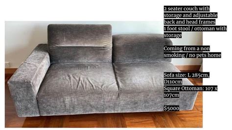 3 Seater Bo Concepts Couch 傢俬＆家居 傢俬 梳化 Carousell